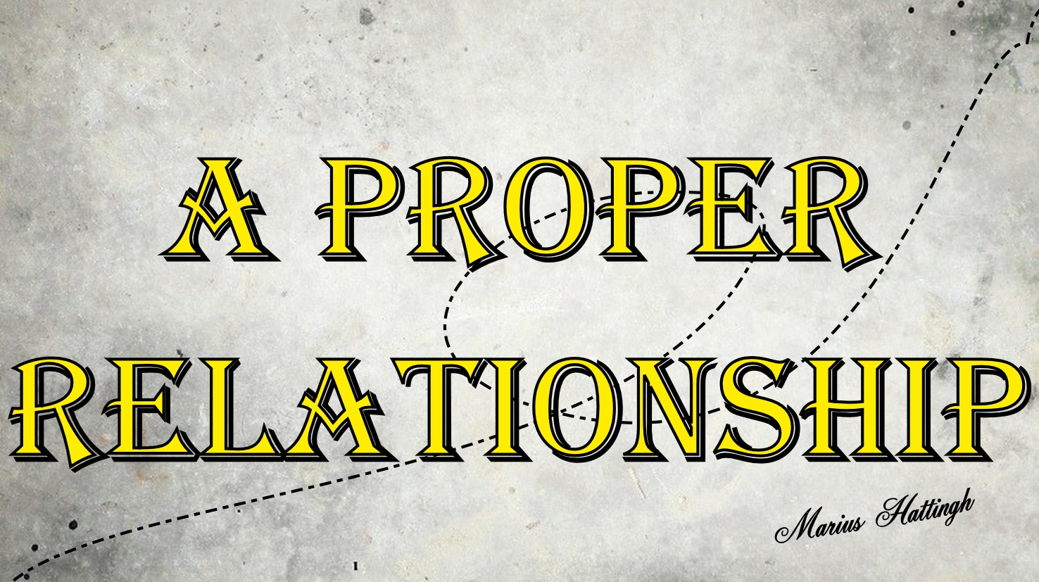 A Proper Relationship2